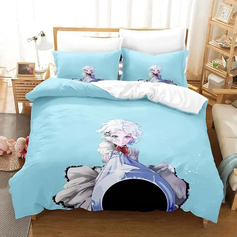 

New Anime The Detective Is Already Dead Bedding Set Single Twin Full Queen King Size Bed Set Adult Kid Bedroom Duvet cover Sets