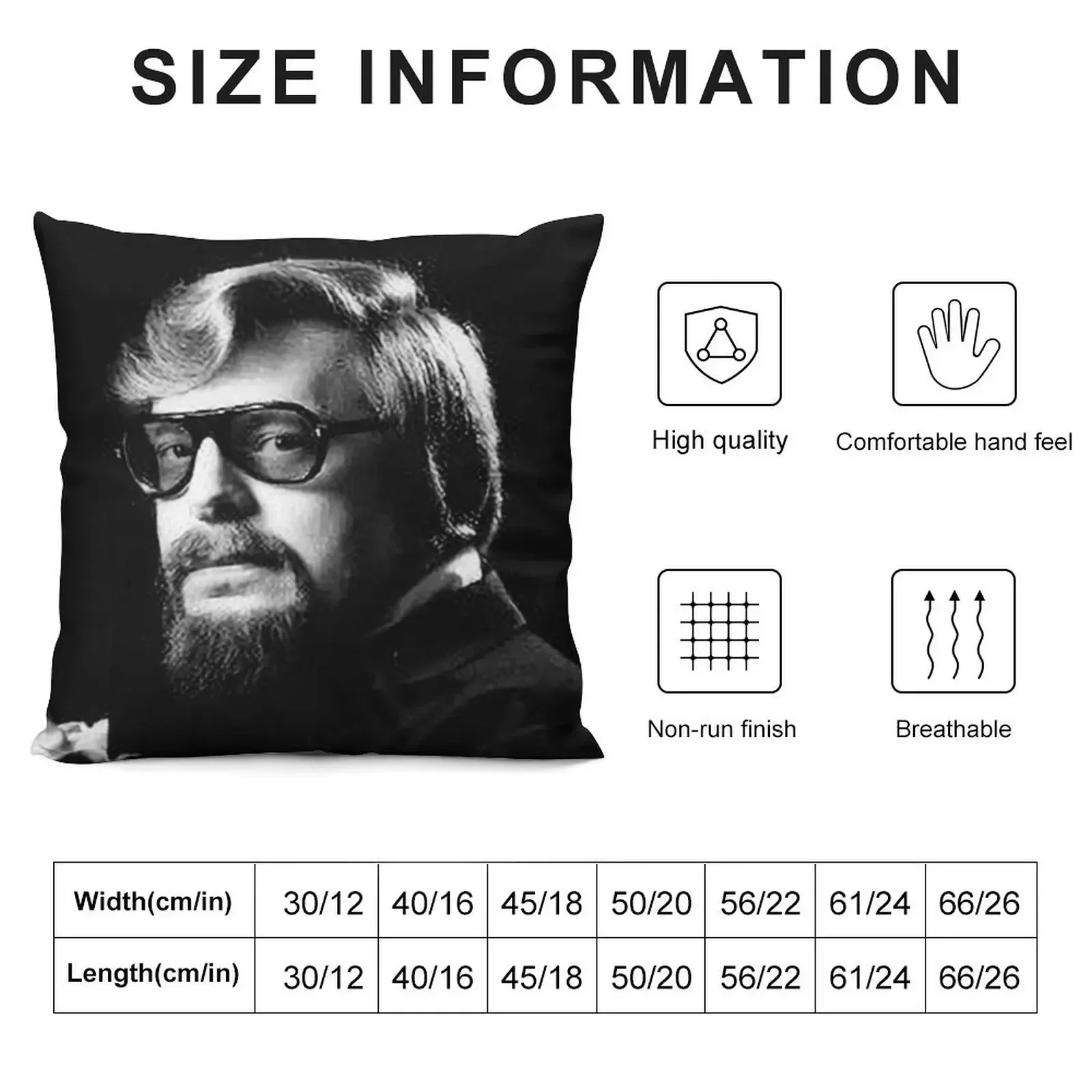 David Hoy - Renowned Psychic and Mentalist Headshot Throw Pillow Sitting Cushion Sofa Covers For Living Room pillow