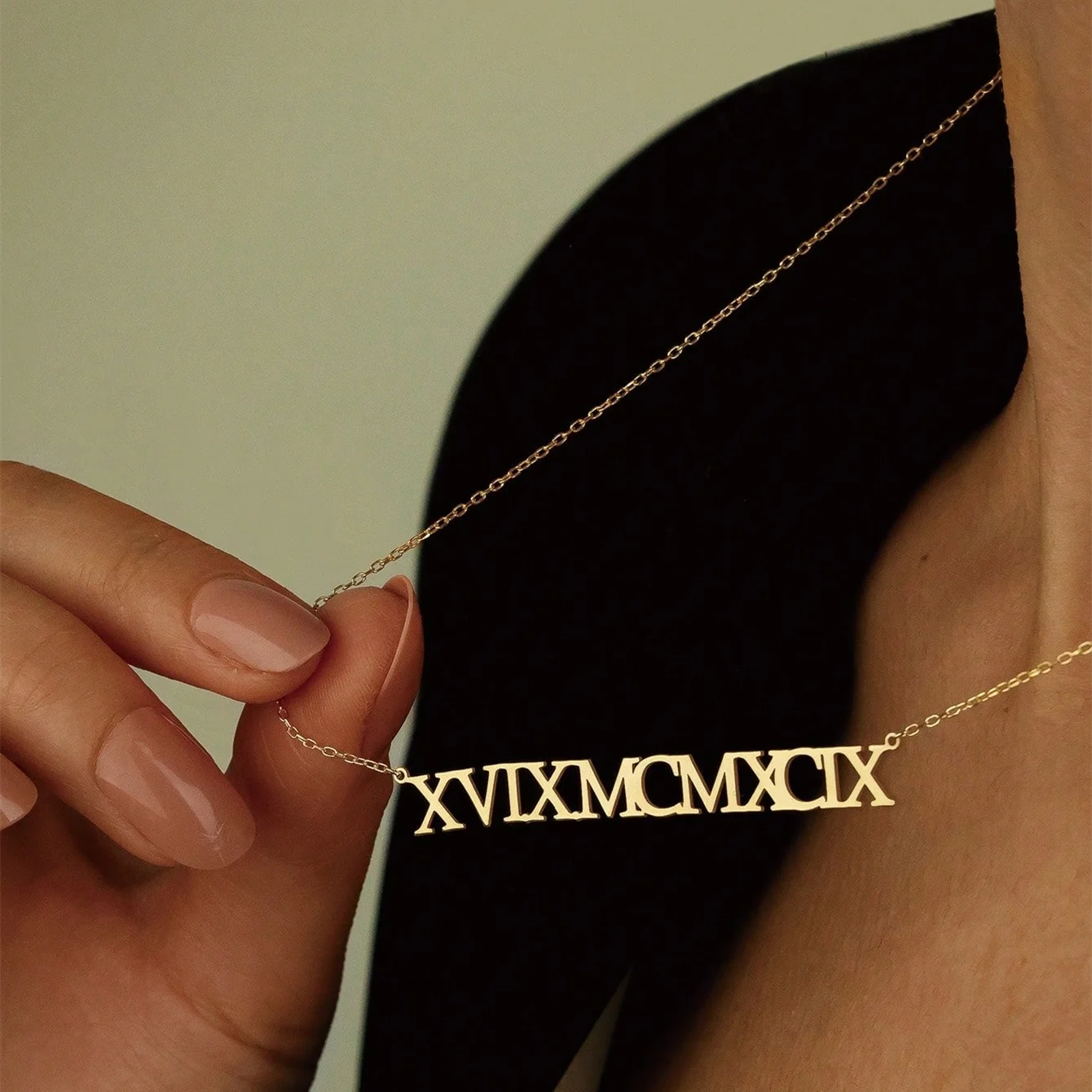 

Custom Name Necklace for Women Punk Stainless Steel Personalized Nameplate Necklaces Couple Customized Jewelry Gift