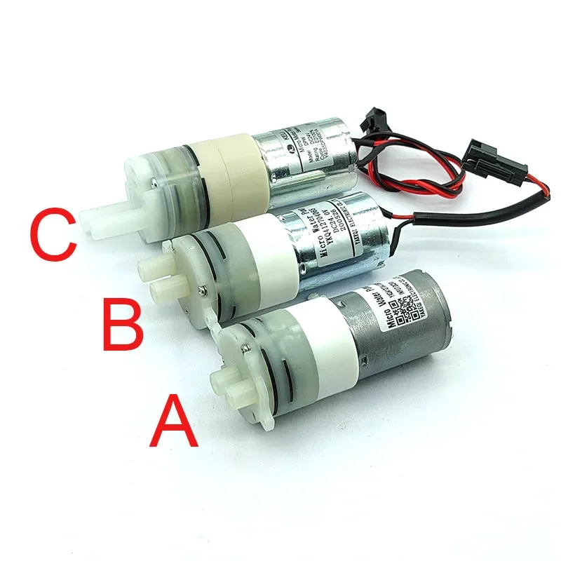 

Small Water Pump DC 24V Micro 370 Motor Diaphragm Self Priming Pump Suction Water Pump Large Flow For drinking