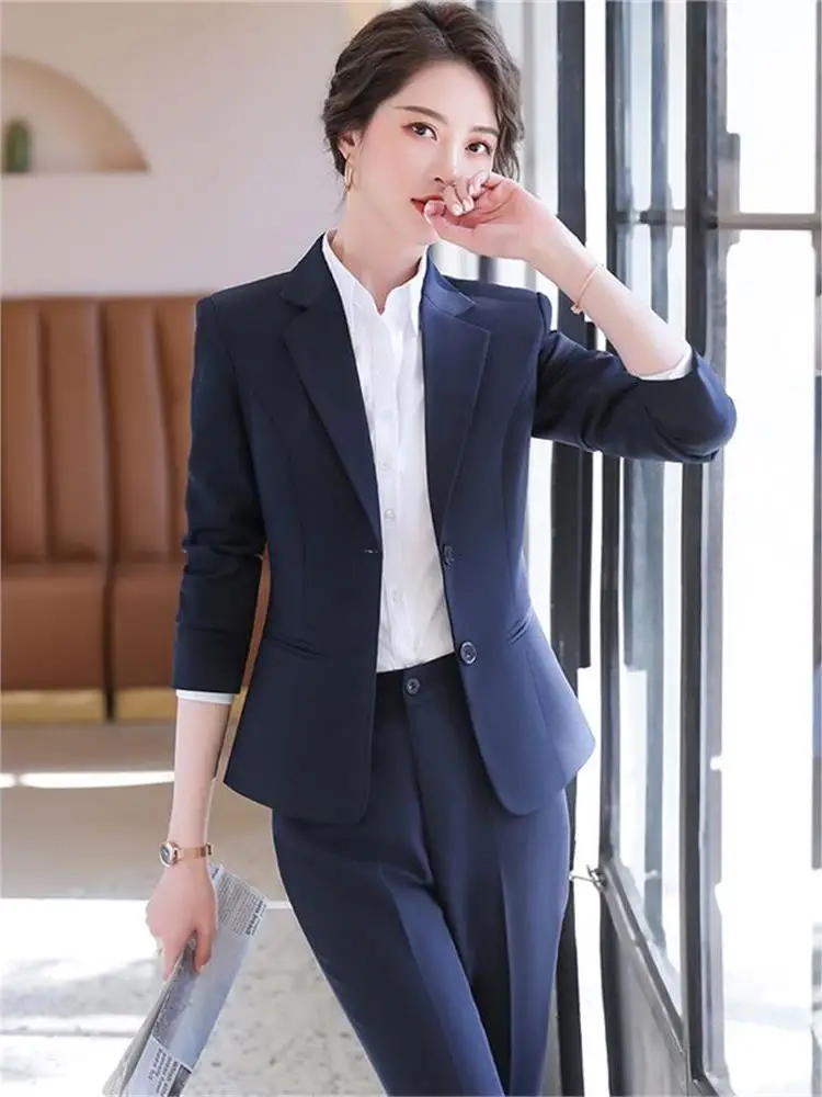 プロフェッショナルレディーススーツ 2025 春秋新作 スタイリッシュなワークウェア 面接 フォーマル アウター オルトスベ