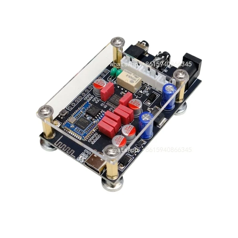 QCC5125 Lossless Bluetooth Audio Receiver Module, AUX Decoder for Vintage Speaker & Amplifier Refit