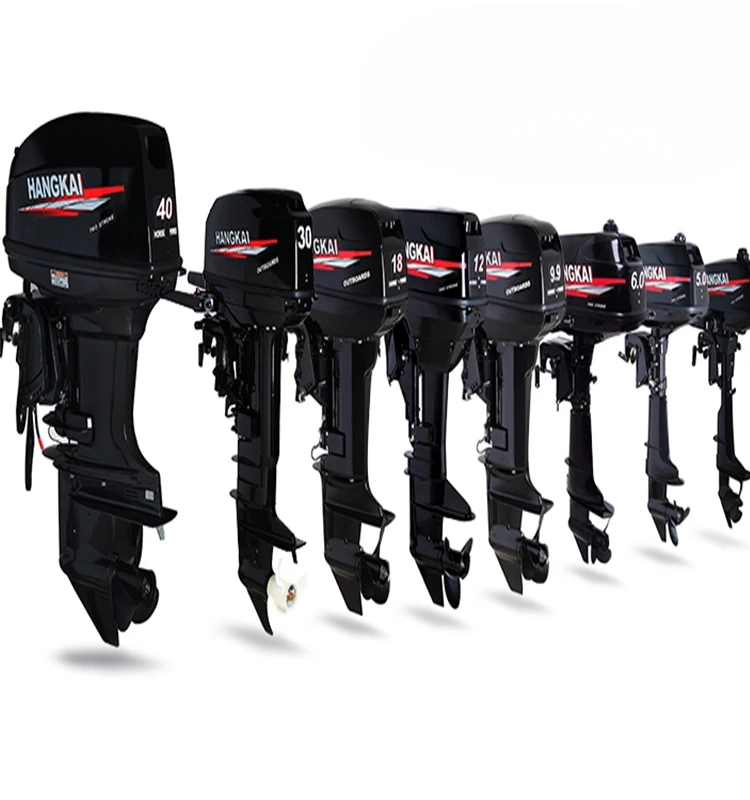 Outboard Motor 18HP 2-stroke, Heavy-Duty Outboard Motor Boat Engine Fishing Boat Engine Farmland Control