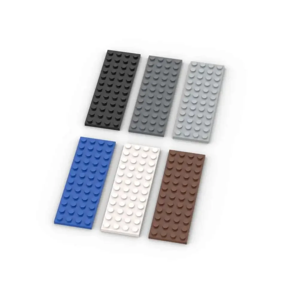 MOC 1 SZT. Puzzle Cząsteczka 3029 4x12 Płyta Klocków Zestaw Budowlany Dom Zamkowy Płytki Klocki Pomysł Zabawka Urodziny Boże Narodzenie Prezenty Dropshipping