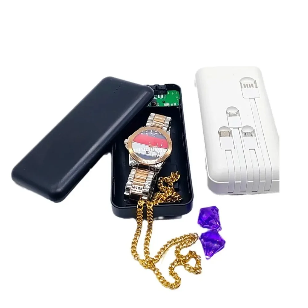 Portable Power Bank-shaped Storage Box Can Store Watches Cash Jewelry Smoking Utensils Etc Interesting Safety Storage Box