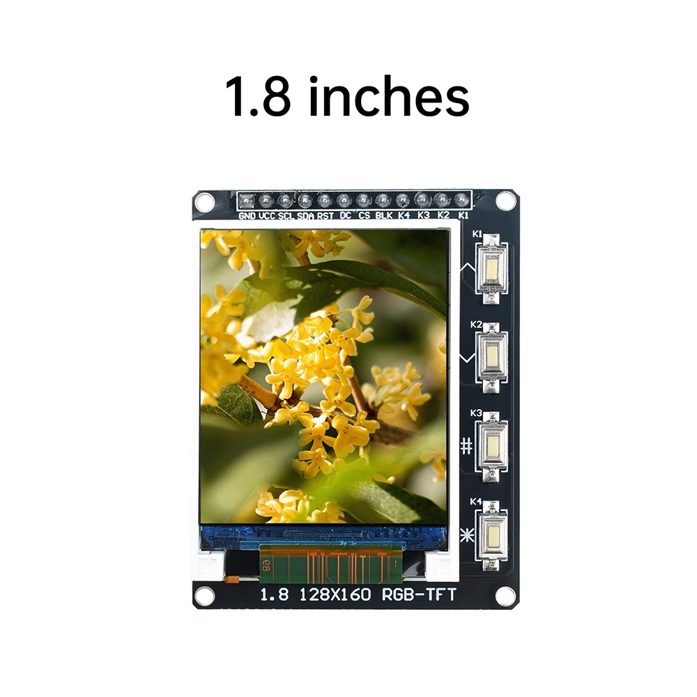 0.96/1.3/1.44/1.8 Inch SPI TFT LCD ST7735 ST7789 Driver Chip Serial Port Module 240x240 128x128 128x160 80x160 Display