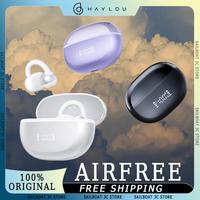 HAYLOU Airfree Wireless Ear Clip Earphone AI Noise Reduction Bone Conduction Bluetooth 5.4 Small C-ring Sports Earphone Custom