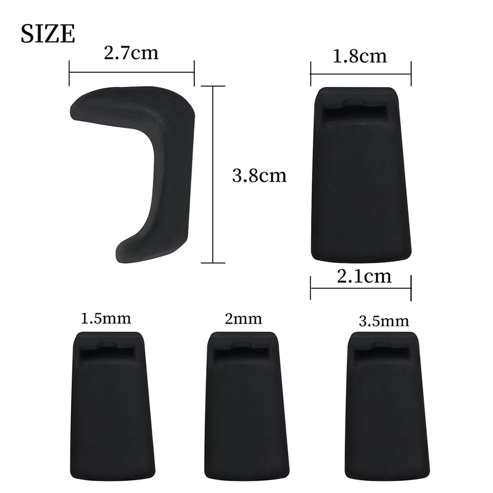 Adjustable Clarinet Oboe Thumb Finger Rest Cover Silicone 1.5mm 2mm 3.5mm Woodwind Instruments Parts Clarinet Oboe Accessories