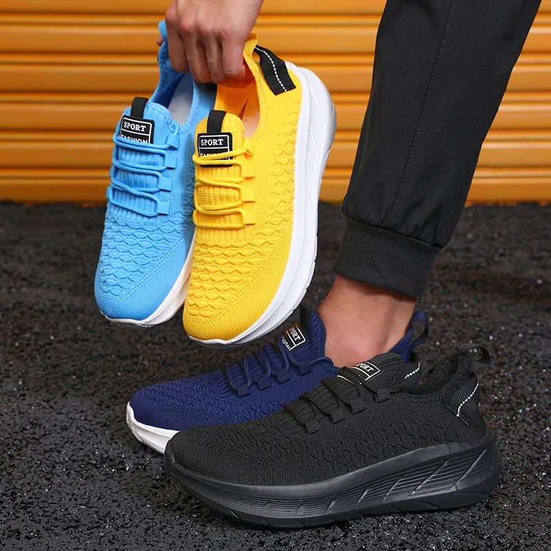 New Men's Sports Shoes Odor Resistant Soft Sole Good Flexibility Suitable for Basketball Tennis Badminton and Sports Enthusiasts