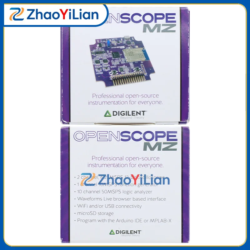 For OpenScope MZ WiFi USB Portable Test Instrument PIC32MZ Based Circuit Debug Measurement Module