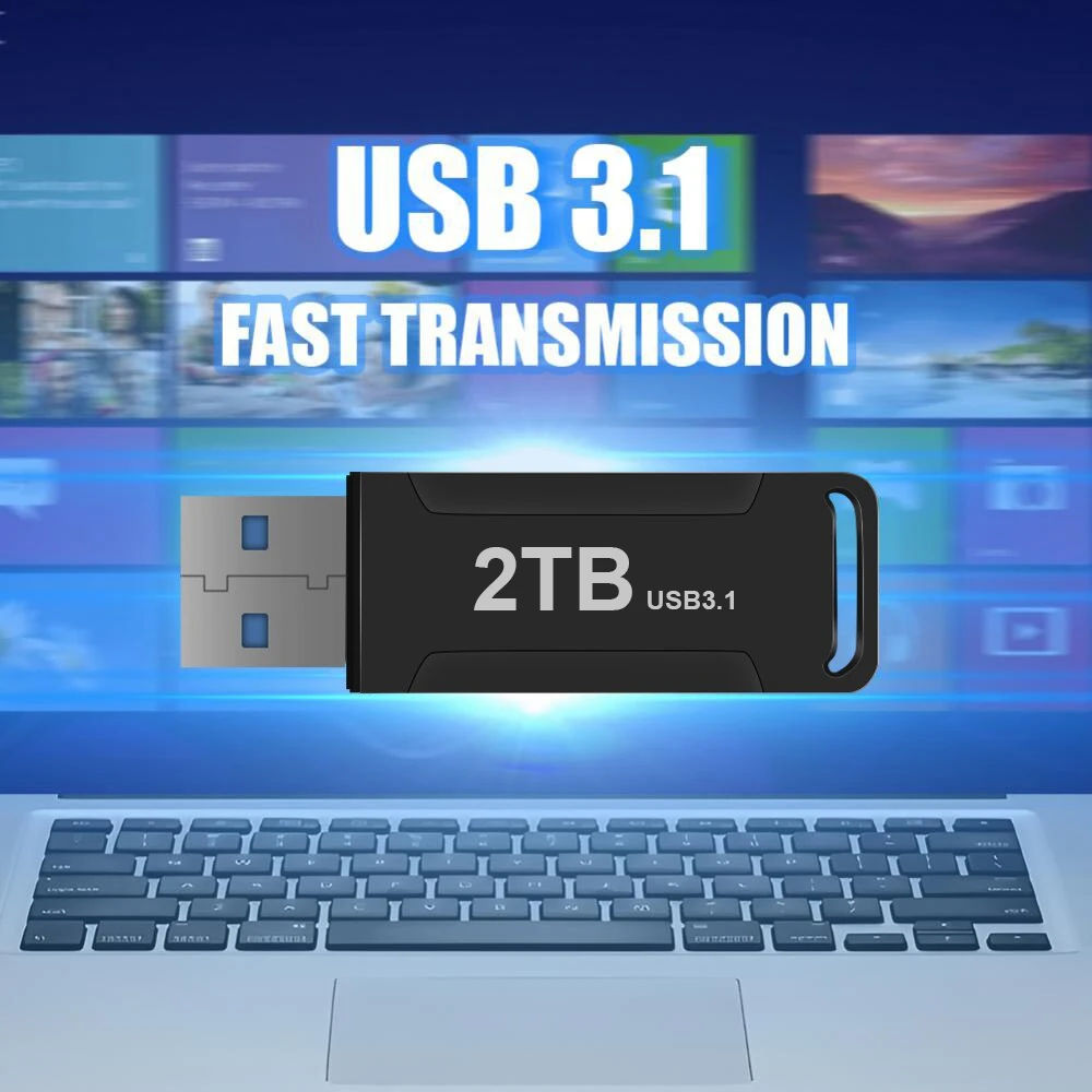 Hochgeschwindigkeits-USB-Stick 2TB 3,1 echte Kapazität Pen drive 1TB Memorias USB-Flash-Laufwerk 512g Cle USB-Stick versand kostenfrei Geschenke
