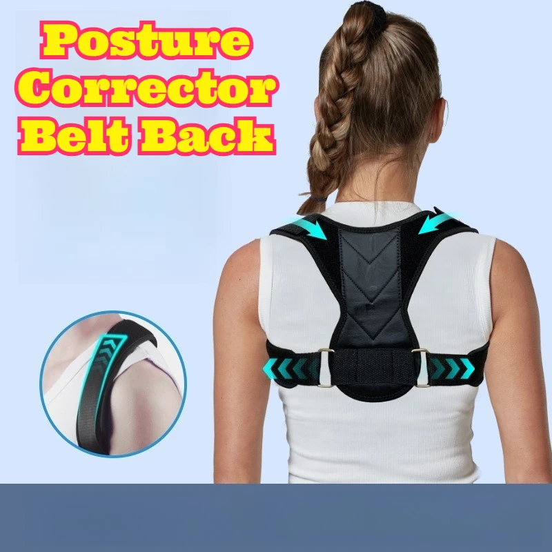 Posture Corrector Belt Back Support Adult Spine Alignment Back Straightening Shoulder Opening Waist Support AdjustableUpper Back