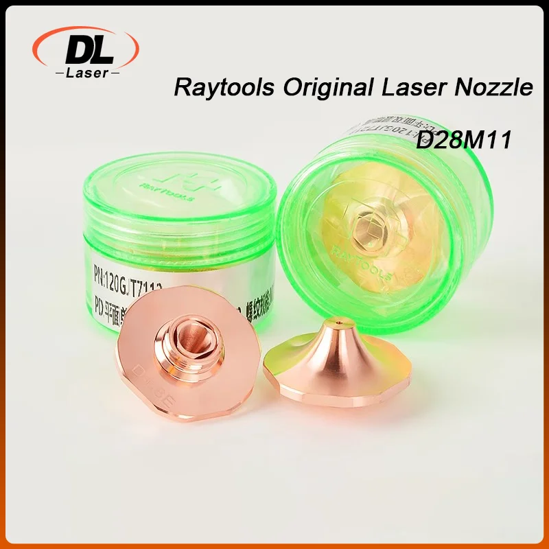 DL Laser Original Raytools High Speed D28 Laser Nozzles Single/Double Layers For Raytools LaserMech Fiber Laser Cutting Head