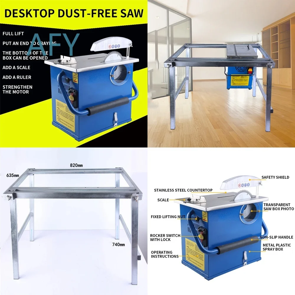 HR-8 for Electric Table Saw for Dust-Free Woodworking Cutting Machine for Solid Wood Floor Installation and Flooring