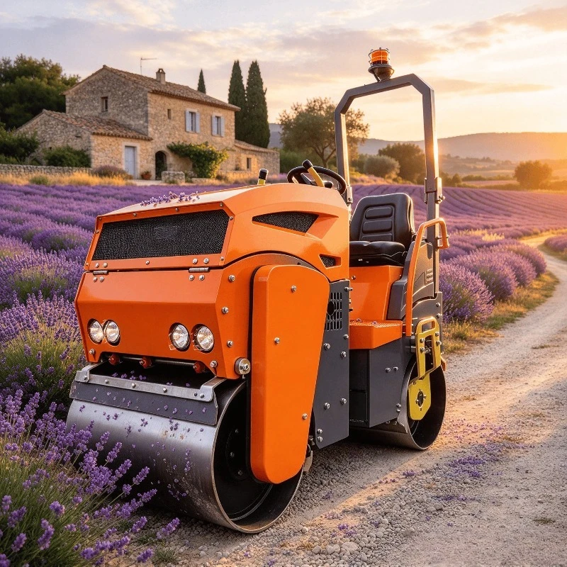 2 Ton Electric Walk Behind Roller Road Roller Compactor Hydraulic Asphalt Paving Machine for Highway Road Construction Works Use