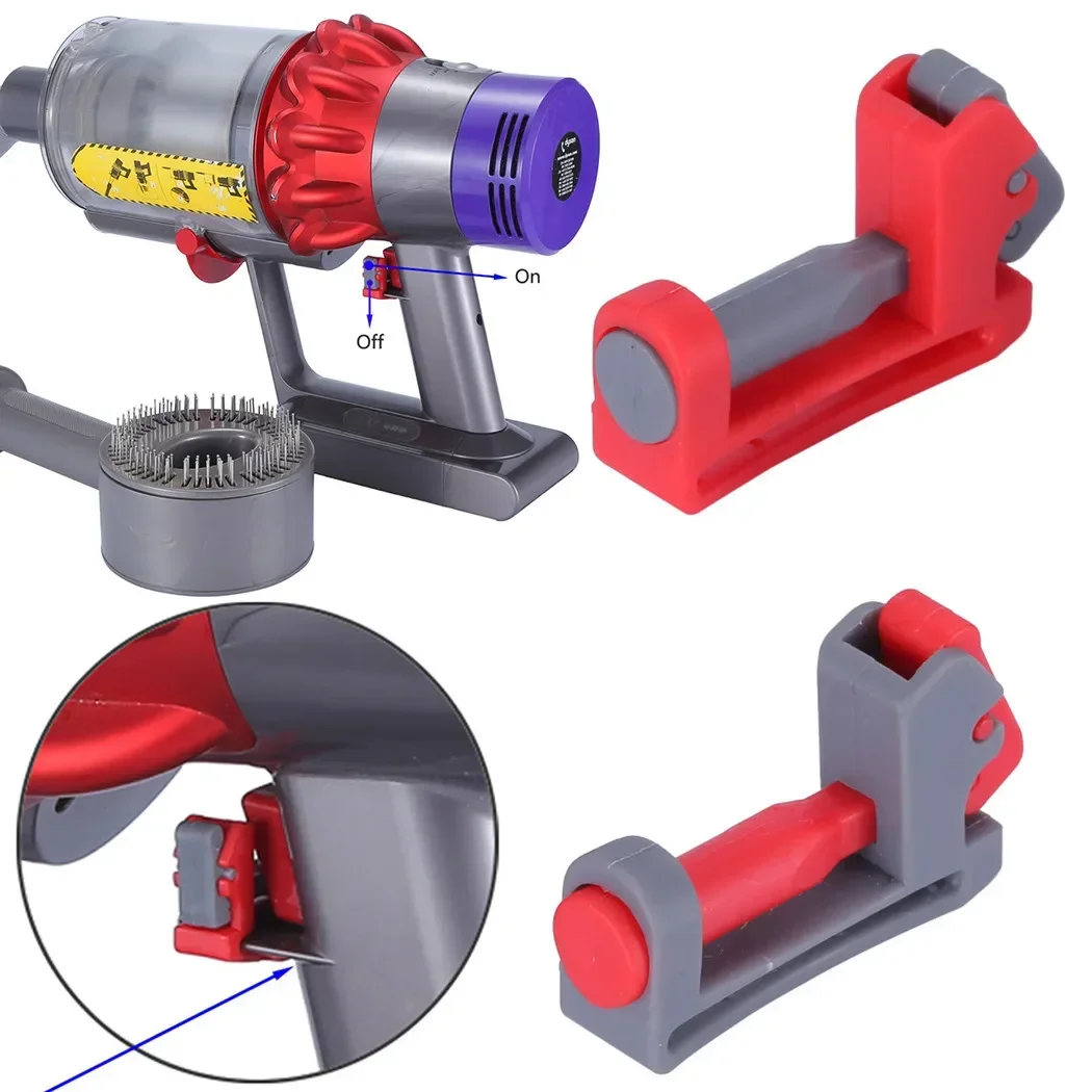 1pc Trigger Lock Für Dyson V6/V7/V8/V10/V11/V12/V15 Staubsauger ersatzteile Haushalt Reinigung Ersatz Zubehör