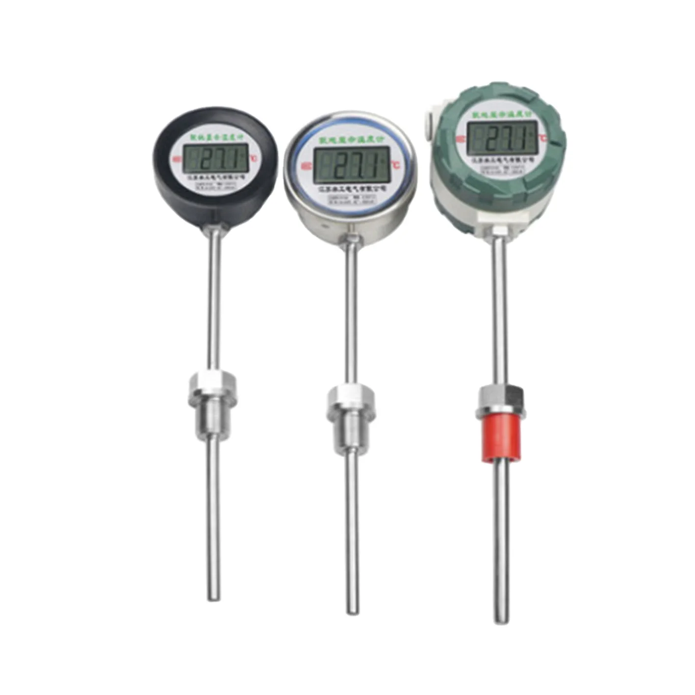 

Цифровой биметаллический термометр с цифровым дисплеем, промышленный измеритель температуры, 220В, питание от батареи