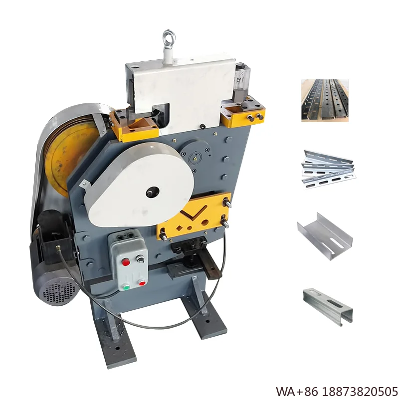 Machine QA32--10B Small Ironwork   Channel Steel Triangular Steel Punching   Steel Bending