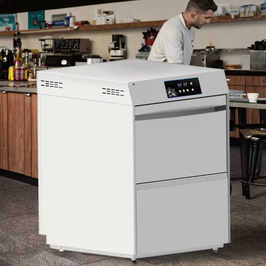 CE Certified Stainless Steel Commercial Bar Glass Washing Machine Under Counter Dish Washer for Wine Beer Cocktail Cups