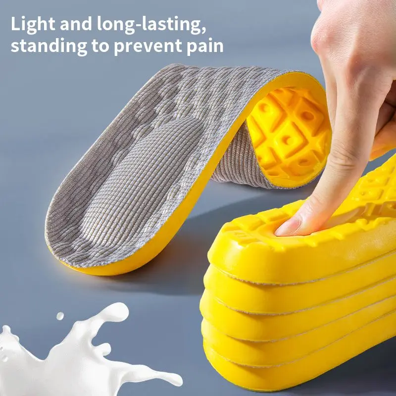 

Sport Insoles for Shoes PU Sole Deodorant Breathable Cushion Running Insoles for Feet Man Women Orthopedic Feet Care Insoles