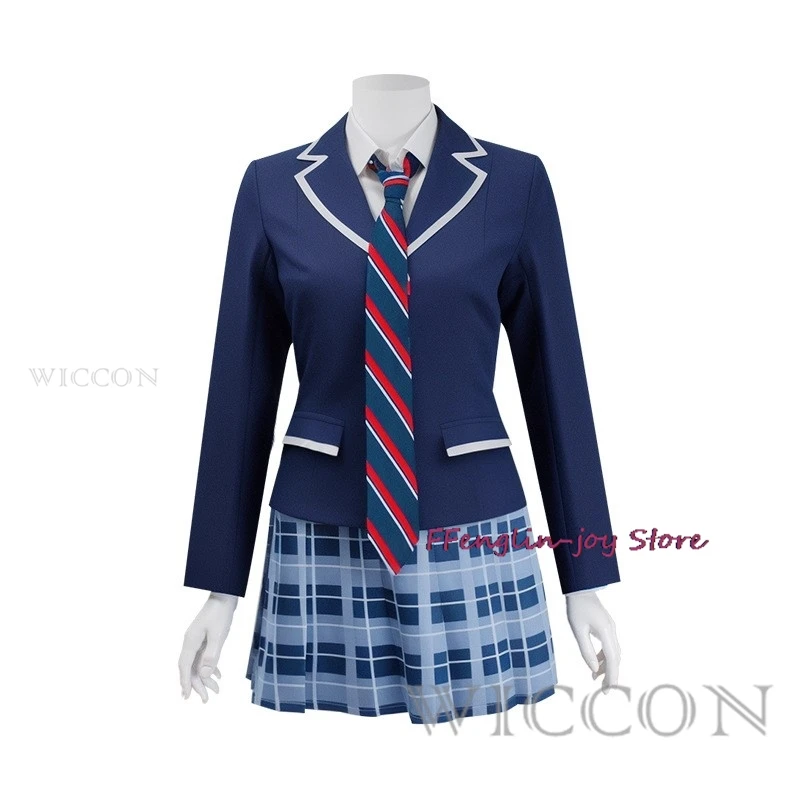 Project Sekai Colorful Stage! Feat. Shiraishi An Cosplay Kusanagi Nene Cosplay Aoyagi Toya School JK Uniform Cosplay Costume Wig