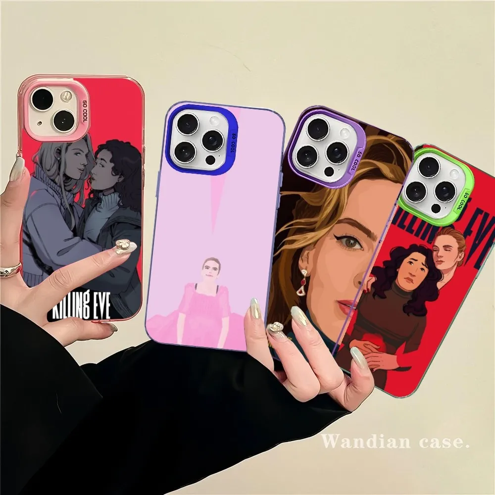 

Popular TV series Killing Eve Phone Case For iPhone 16 15 14 13 12 11 Pro Max X XR XSMAX 8 7 Plus Matte Shockproof Back Cover