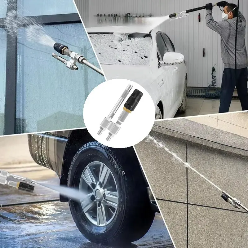 

Shooter Tip M5 Twist Nozzle Long Range Chemical Shooter High Pressure Washer Nozzle Long Range Soap Nozzle For 3-7 GPM