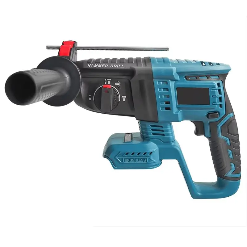 

ABVC Power Tool Brushless Rotary Electric Hammer 3 In 1 Cordless Hammer Drill Steel Concrete For 18V Battery