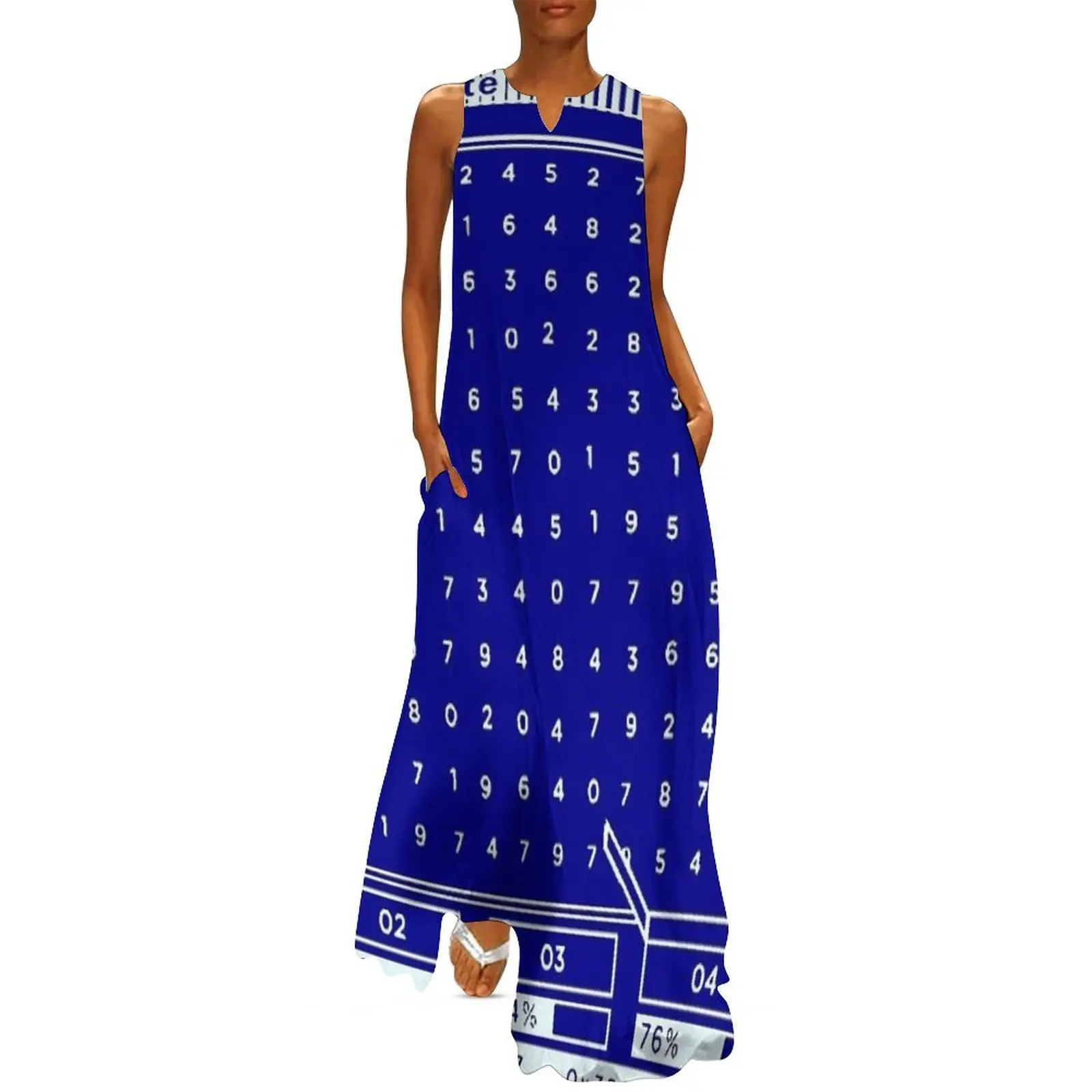 

Macrodata Screenshot Long Dress womans clothing Women dresses summer evening dresses women clothes for woman