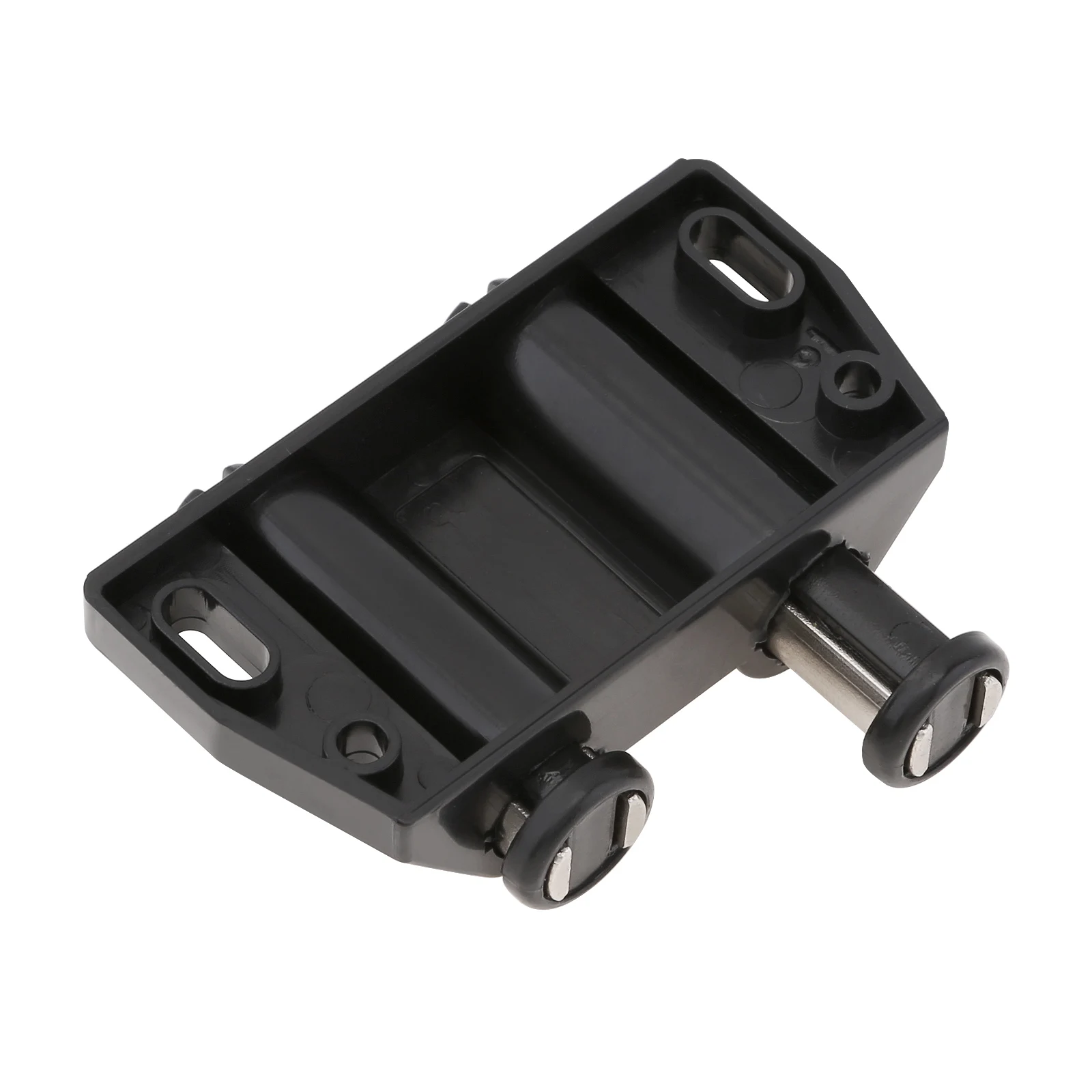 Pressed Double Round Head Magnetic Catch Latch Push Touch Latch for Cabinet /Closet with Screws