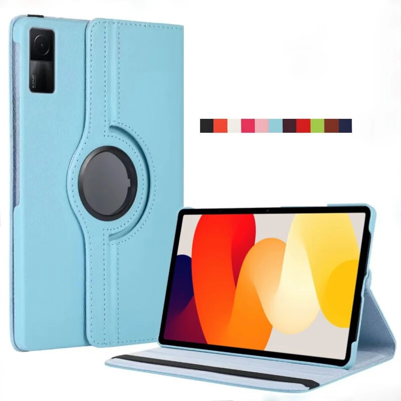 Tablet Case for Xiaomi Redmi Pad SE Case 11 Inch 2023 360 Degree Rotating Flip Stand Case for Redmi Pad RedmiPad 10.61 2022 Pen