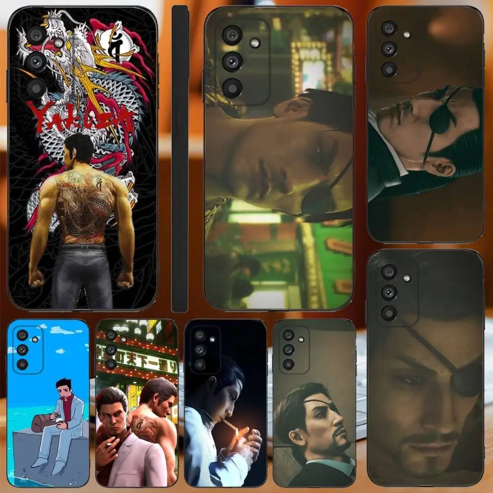 

Yakuza 0 Game Phone Case For Samsung Galaxy A13,A21s,A22,A31,A32,A52,A53,A71,A80,A91 Soft Black Cover
