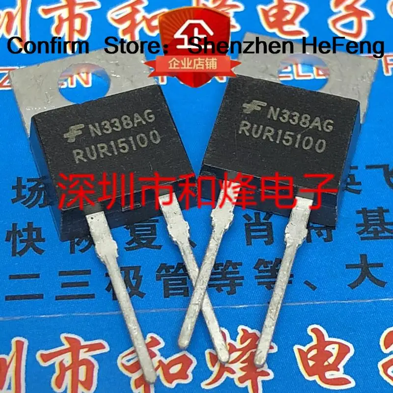 5PCS-10PCS RUR15100  TO-220  1000V 15A  Original On Stock Quicky Shipping