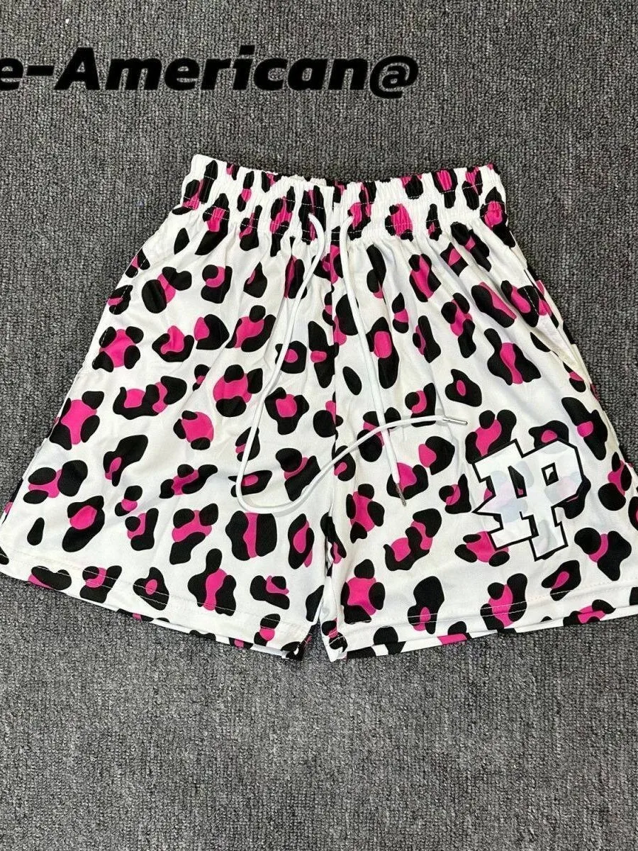 

Men's Summer Qui Dry Breathable Loose Baskeall orts Running Quarter Length Me Eye Print Casual Stars Lightning