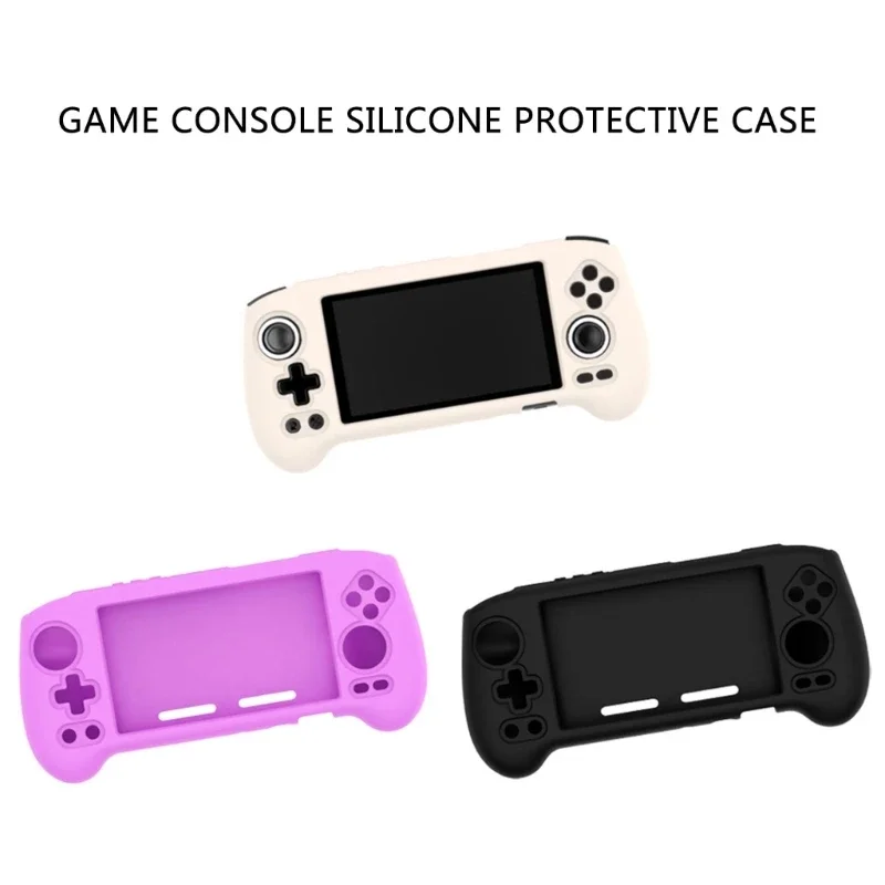 

Handheld Game Console Protector Case for RG556 Shockproof Cover Full Coverage Housing Case Soft Cover Silicone Case