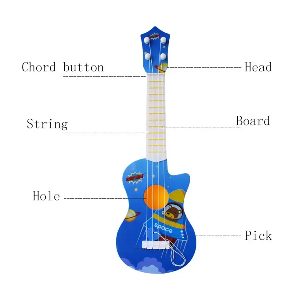 Kinder Spielzeug Musikinstrument Baby Spielzeug Ukulele Gitarre Montessori Lernspielzeug Lernspielzeug für Kinder Kleinkind Musikspiele