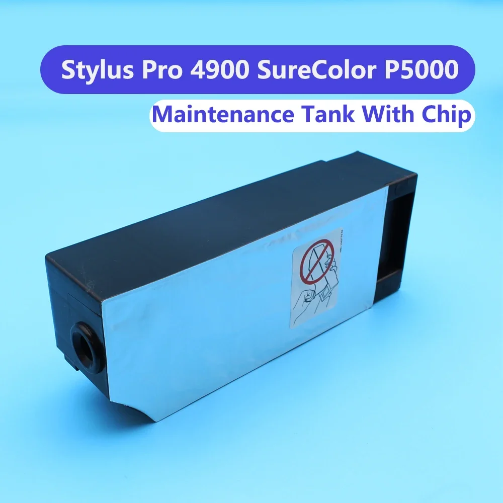 

Maintenance Box With Chip For Epson 4900 4910 5080 P5000 Printer Waste Ink Maintenance Tank Ink Box B-300 B-310N B-500DN B-510DN