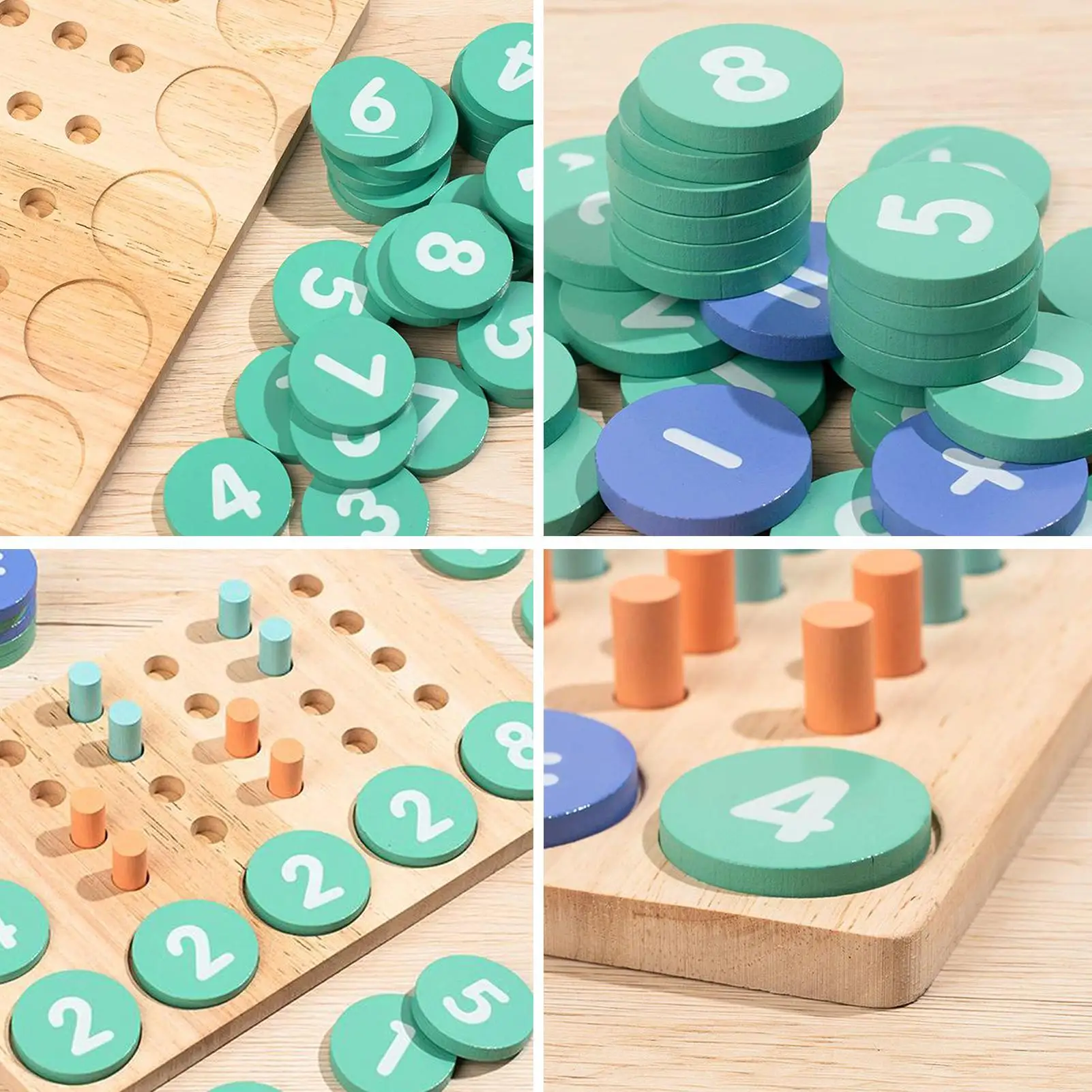 Nummer Tellen Speelgoed Educatief Wiskunde Leraar Aids Optellen En Aftrekken Leren Wiskunde Spelletjes Voor 5-8 Jaar Oud