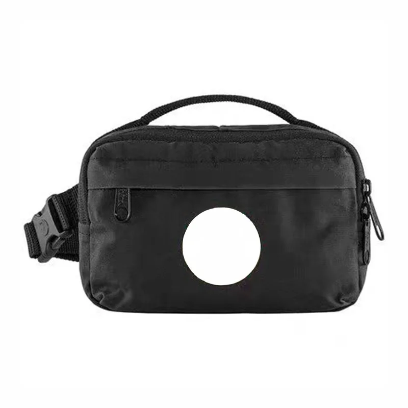Waterproof Canvas Sports Travel Waist Bag Small Leisure Style Contrast Color Casual Fashion New Condition Folding Chest Bag