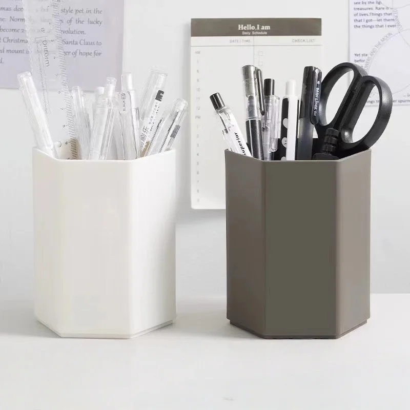 Büro-Schreibtisch-Stifthalter – einfach und langlebig, geeignet für die Aufbewahrung von Heimbüro, Schlafsaal, Lernbedarf und Schreibtischaufbewahrung – Detail 4