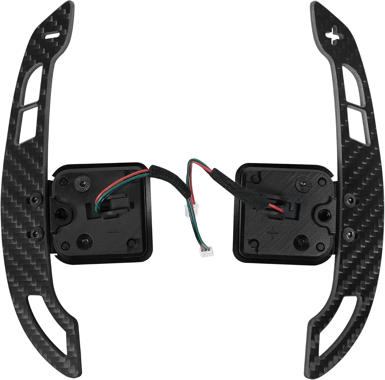 Carbon Fiber Magnetic Paddles Shifter for Audi C8 A6 A7 S6 S7 RS6 RS7 2018-2025, Steering Wheel Replacement Paddle Shifters