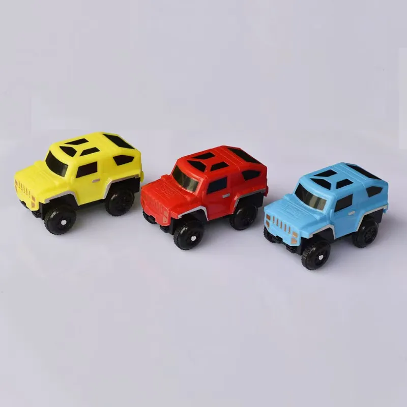 Jungen Urlaub Geschenk Elektrische Flash Track Auto High Speed DIY Montage Baustein Track Kinder Bildung Spielzeug – Detail 14