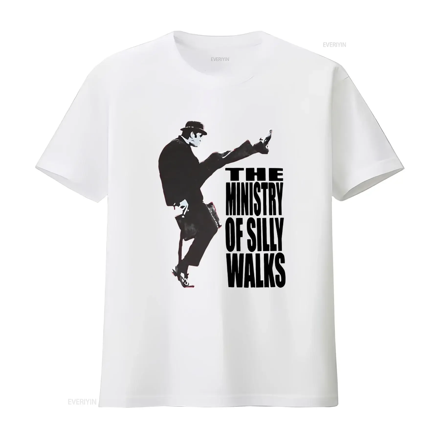 Monty Python The Ministry of Silly Walks T Shirt 2009 Liquid Blue Red Design Size L vintage Washed Comfortable Unisex graphic