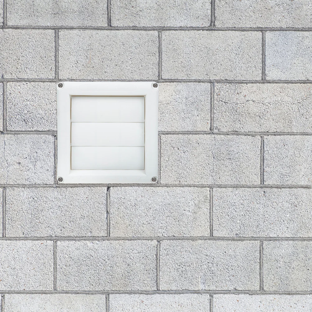 

Exterior Wall Dryer Vent Cover Louvered Vent Hood for Air Conditioner Bathroom Exhaust Fan Outdoor Dryer Replacement Vents