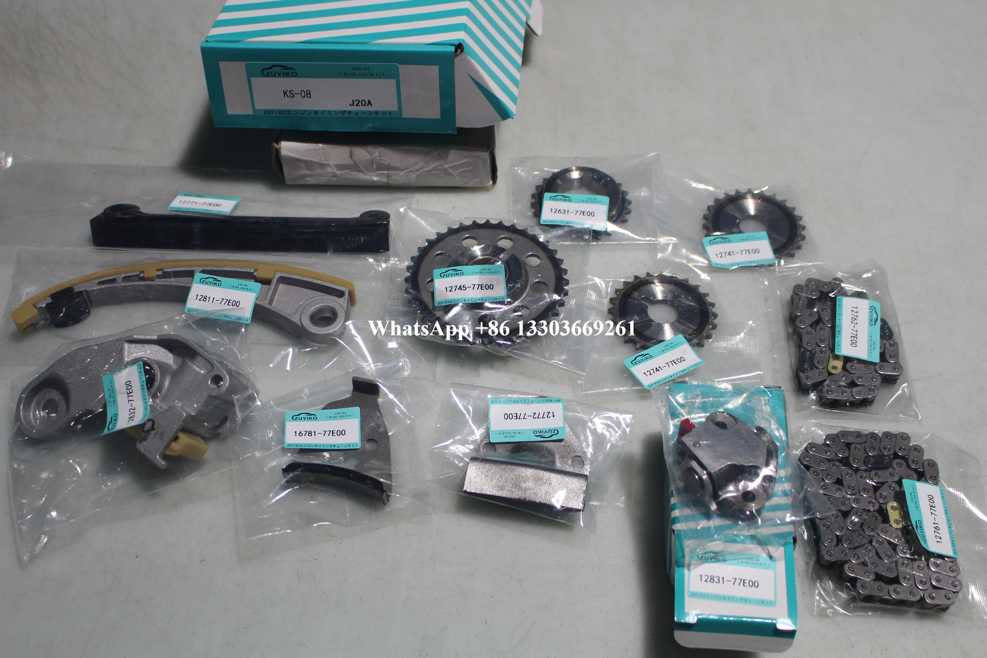 

J20A TIMING CHAIN KIT FOR SUZUKI j20a engine timing chain set 12761-77E00 KS-08