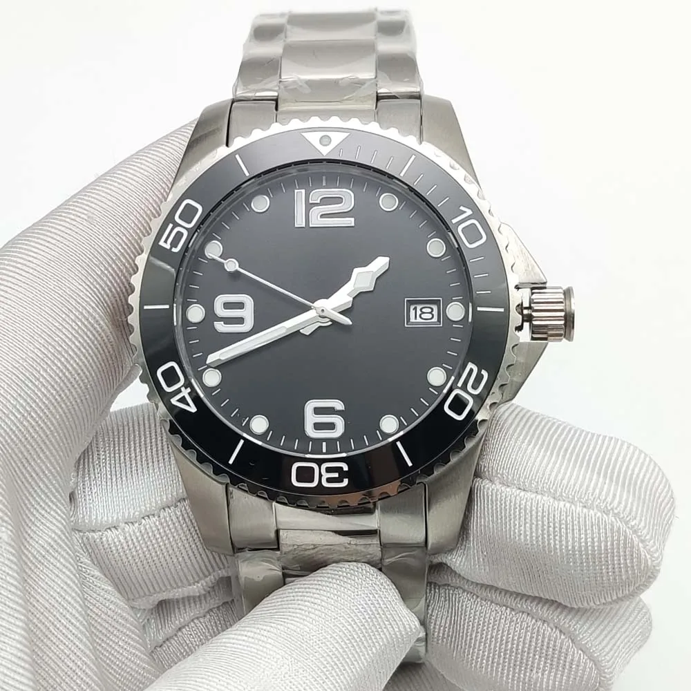 Men\'s Waterproof Watch NH35 Automatic Mechanical Men\'s Watch Luminous Ceramic Bezel Men\'s Watch Sapphire