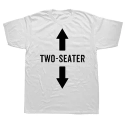 Two Seater Graphic Mens Lady T Shirts 2 Seater Dad Adult Humor Streetwear Gifts Summer Style Short Sleeve Letters Clothing