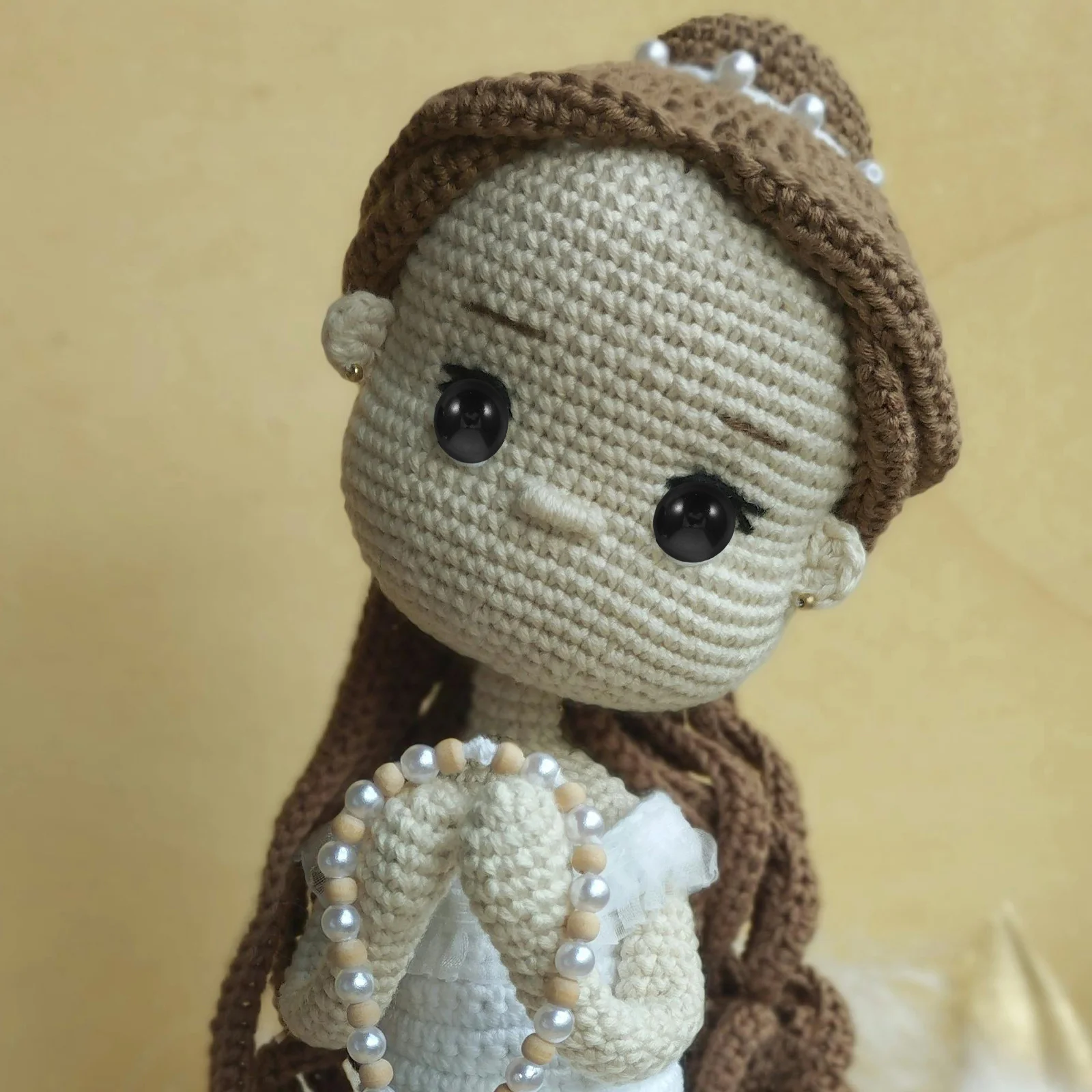 200 stuks 16 mm halfronde platte achterkant ogen plastic cabochons voor diy gevulde amigurumi ambachten scrapbooking projecten elegant levensecht