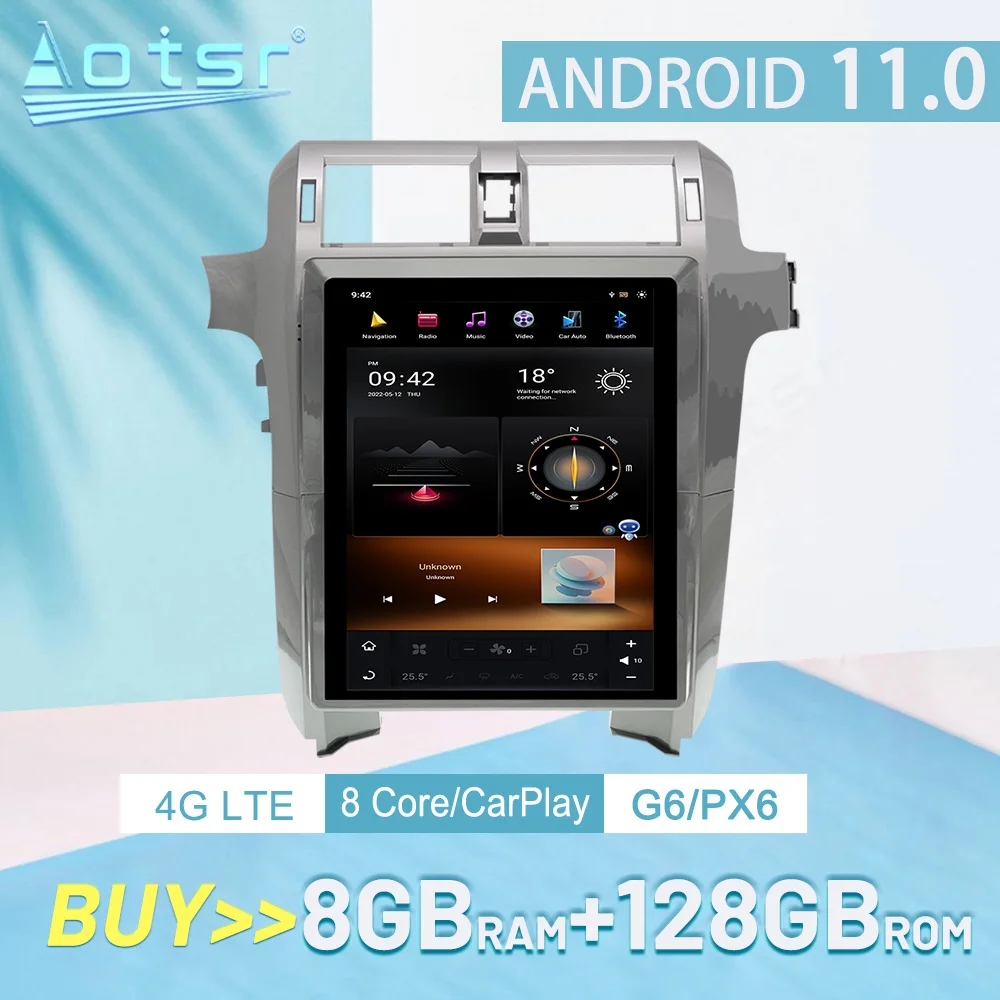 

15 Inch 128G Android 11.0 For Lexus GX400 GX460 2010-2019 Carplay G6 PX6 Car Multimedia Player GPS Radio Audio Stereo Head Unit