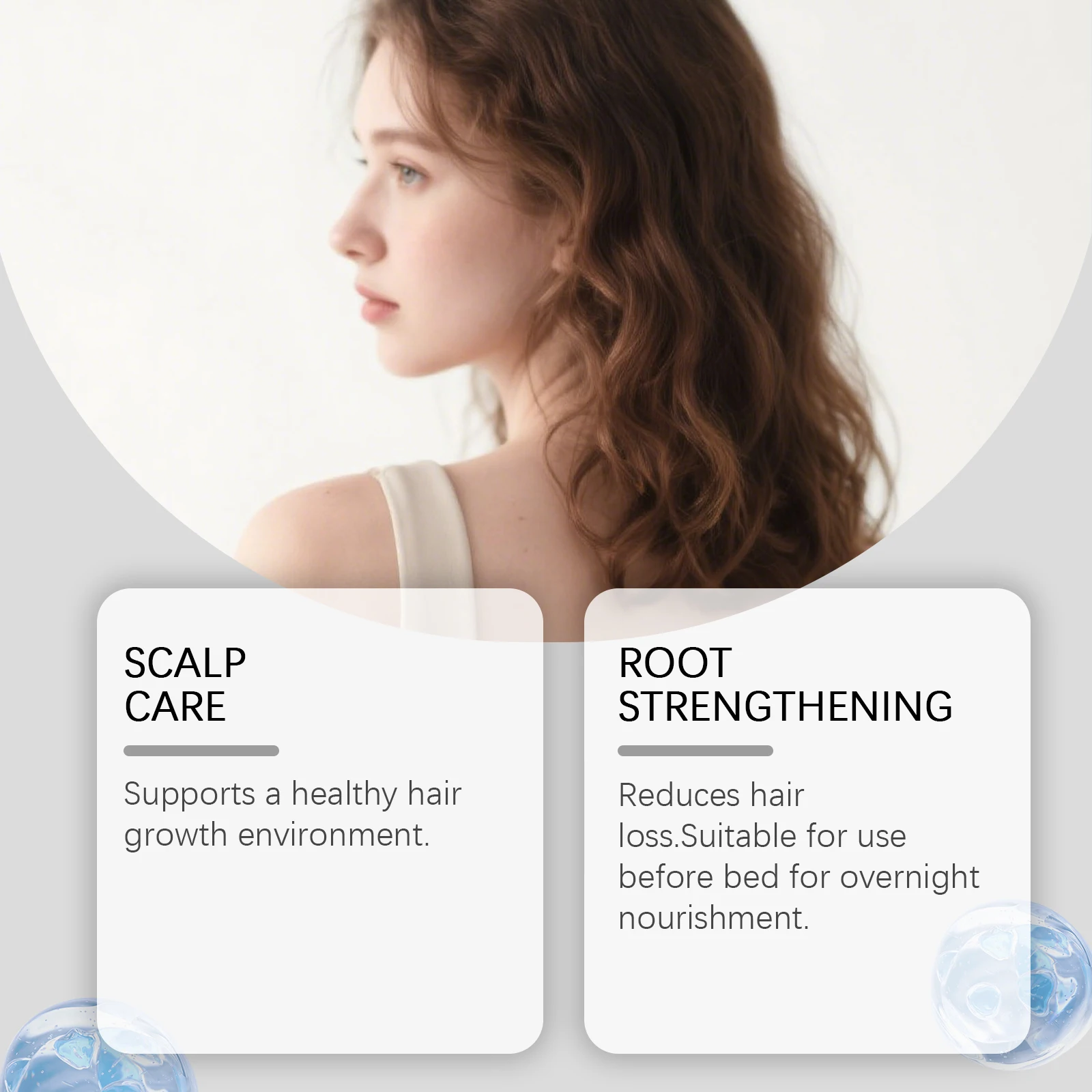 Rosemary Hair Oil for Hair Growth Repair Dry Damaged Regrowth Nourish Moisturize Treatment Anti Baldness Hair Strengthening Oil - Image 4